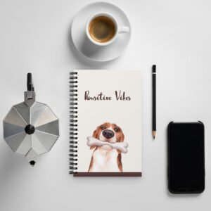 Pawsity Vibes Spiral Notebook