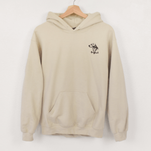 Dog Dad Embroidery Unisex Hoodie