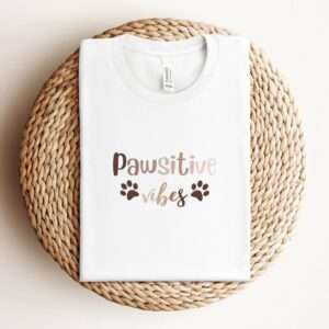 Pawsitive Vibes Unisex t-shirt